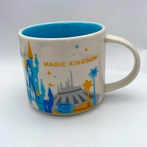 Starbucks "You Are Here" Collection Disney Parks Magic Kingdom Collectible Mug